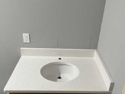 Custom Bathroom Countertop